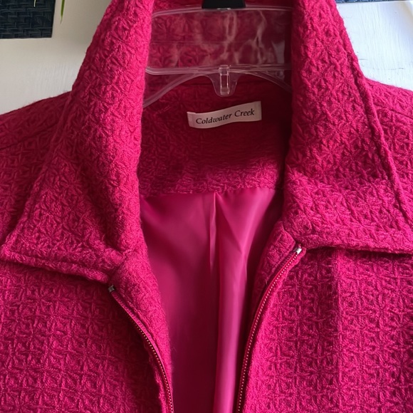 Coldwater creek light lined zip up jacket - Picture 10 of 10